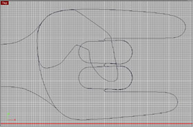 Vista in wireframe